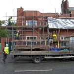 36 Mellalieu Stret scaffolding
